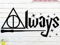 232+ Inverted Harry Potter Always SVG -  Popular Harry Potter SVG Cut Files