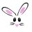 233+ Bunny Face SVG Free -  Digital Download Easter SVG