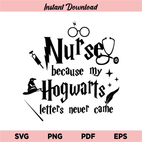 237+ Harry Potter Nurse SVG -  Instant Download Harry Potter SVG
