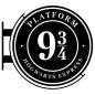55+ Harry Potter Platform 9 3 4 SVG -  Popular Harry Potter Crafters File