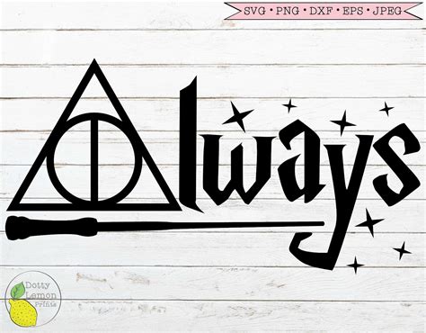 60+ Always Harry Potter SVG Free -  Digital Download Harry Potter SVG