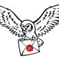 60+ Harry Potter Owl Flying SVG -  Download Harry Potter SVG for Free