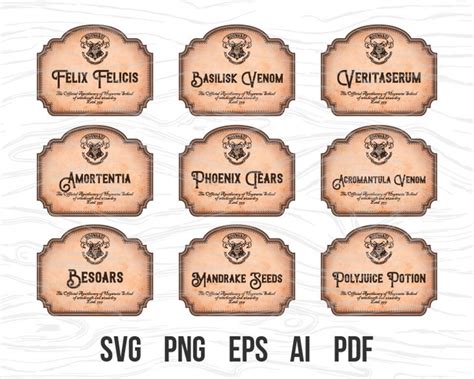 61+ Harry Potter Potions SVG -  Free Harry Potter SVG PNG EPS DXF