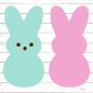 64+ Free Easter Peep SVG -  Easter SVG Files for Cricut