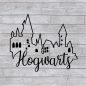 64+ Hogwarts Castle Outline SVG -  Popular Harry Potter SVG Cut Files