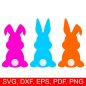 67+ 3d Easter Bunny SVG -  Easter SVG Files for Cricut