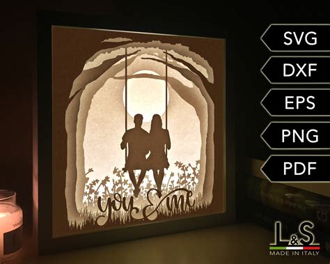 67+ How To Make A Layered Light Box With Cricut -  Free Shadow Box SVG PNG EPS DXF