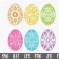 70+ Easter Egg Mandala SVG -  Free Easter SVG PNG EPS DXF