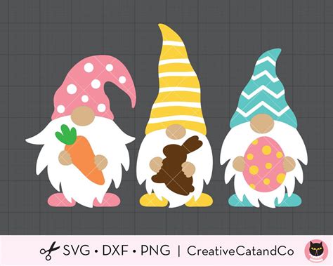 70+ Free Easter Gnome SVG -  Popular Easter SVG Cut