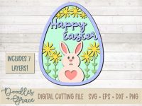 72+ Free Easter Layered SVG -  Editable Easter SVG Files