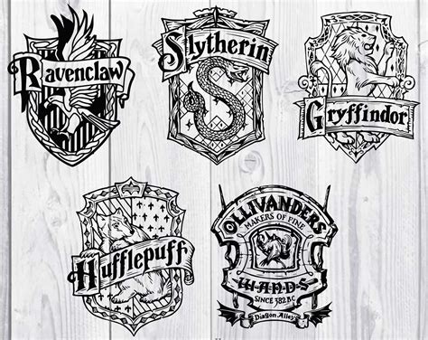 73+ Harry Potter House Animals SVG -  Popular Harry Potter Crafters File