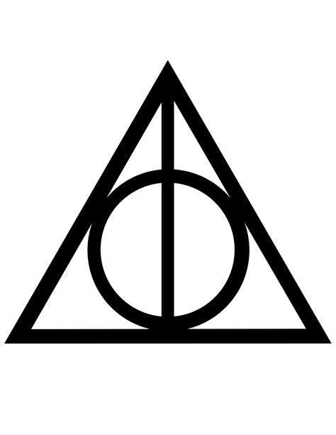 77+ Harry Potter Triangle Symbol SVG -  Popular Harry Potter Crafters File