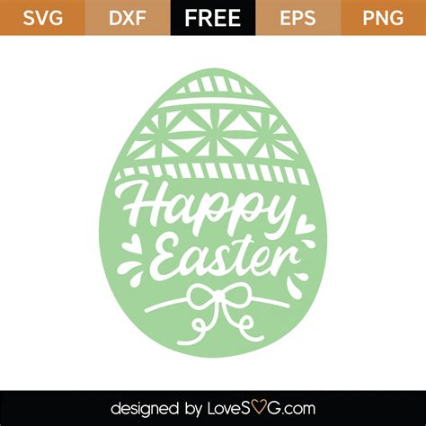 78+ Free SVG Easter Images -  Popular Easter SVG Cut Files