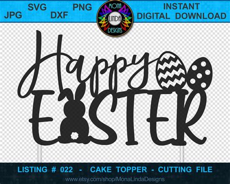 84+ Easter Cake Topper SVG -  Popular Easter SVG Cut Files