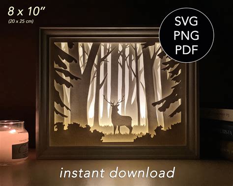 85+ 3d Light Box Svg -  Shadow Box SVG Files for Cricut