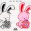 87+ Cute Bunny SVG -  Best Easter SVG Crafters Image