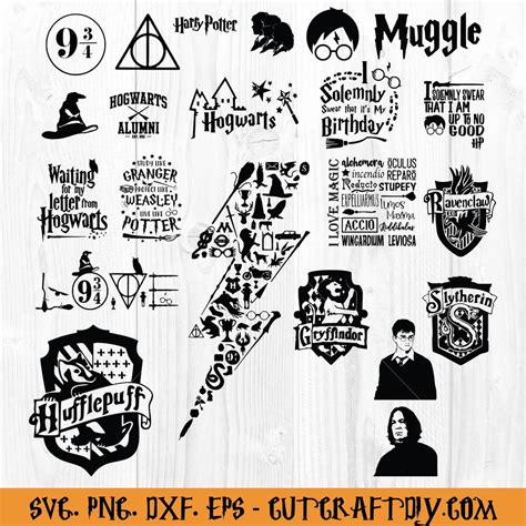 90+ Harry Potter Cut Files -  Harry Potter SVG Files for Cricut