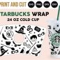 91+ Harry Potter Starbucks Cup Wrap SVG -  Download Harry Potter SVG for Free