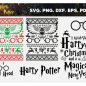 Harry Potter SVG Christmas