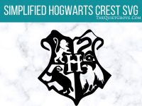 Hogwarts Crest SVG Free