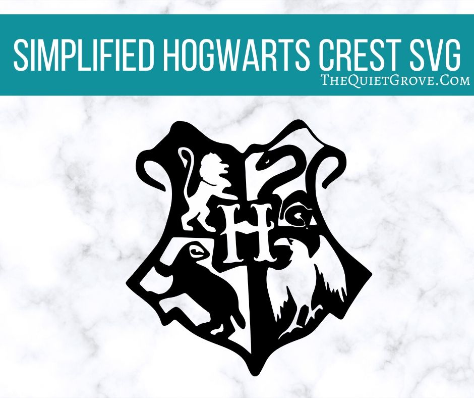 Hogwarts Crest SVG Free