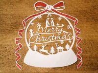 Christmas papercut template DIY – Paper Petal