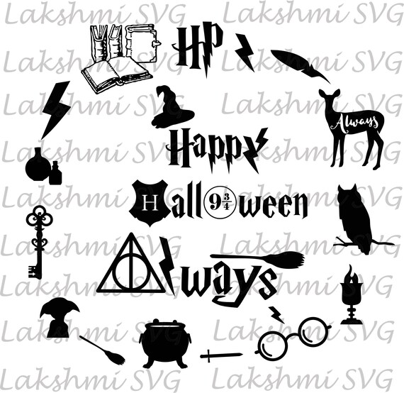 Halloween Harry Potter SVG