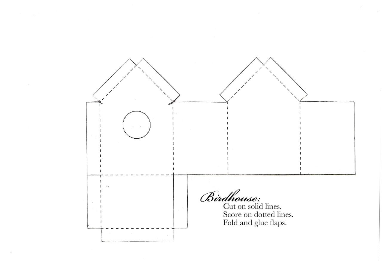 3d Paper House Cut Out Templates | Images and Photos finder